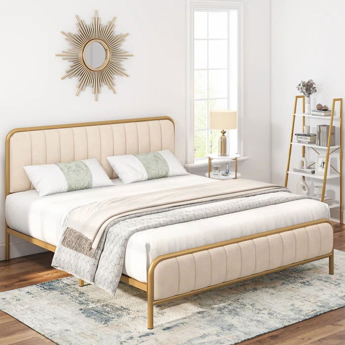 NightCraft Modern Royal Upholstered Bed - Furnishiaa -  -